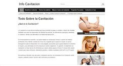 Desktop Screenshot of infocavitacion.com