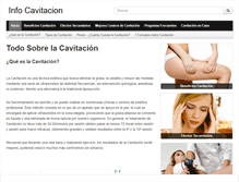 Tablet Screenshot of infocavitacion.com